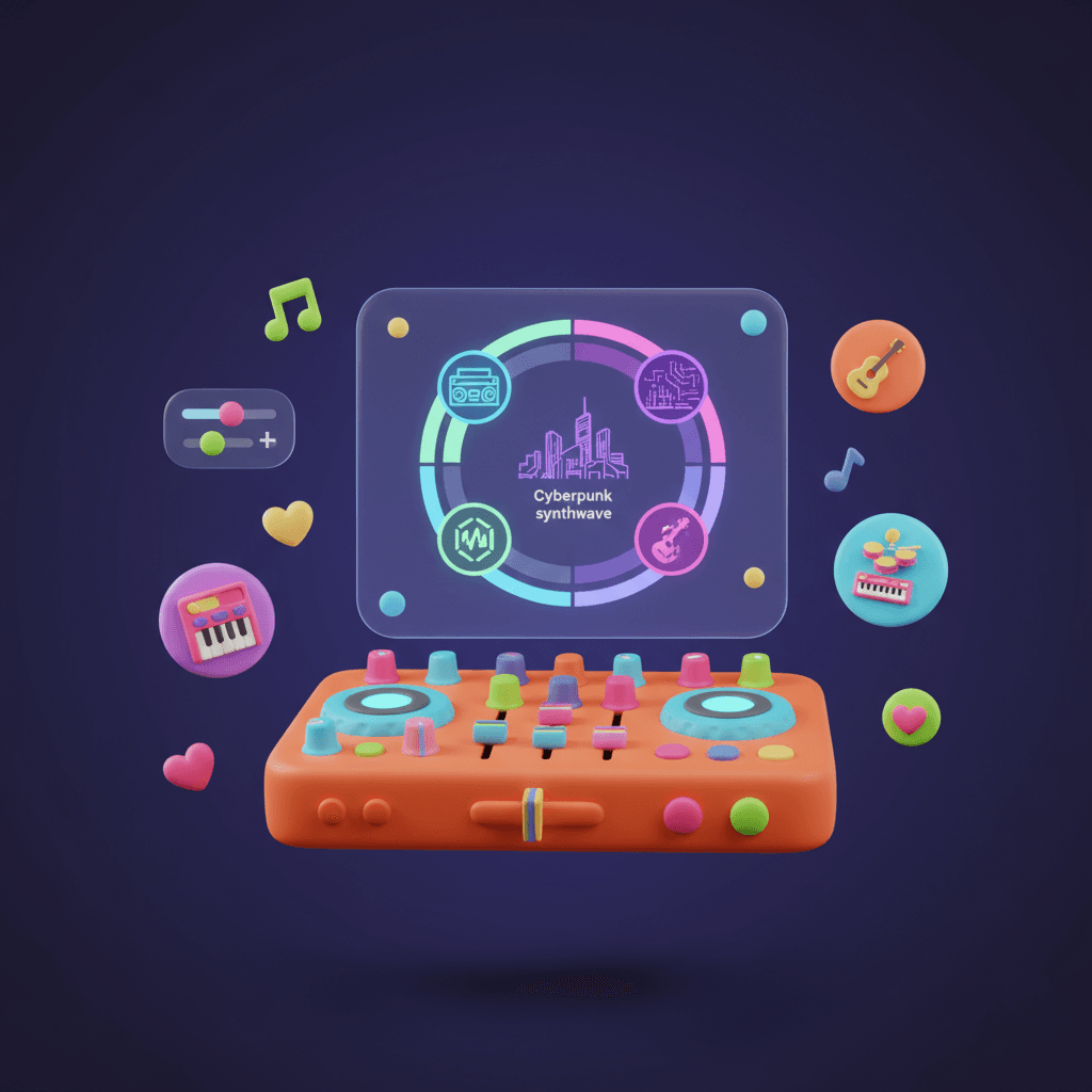 音楽を生成する